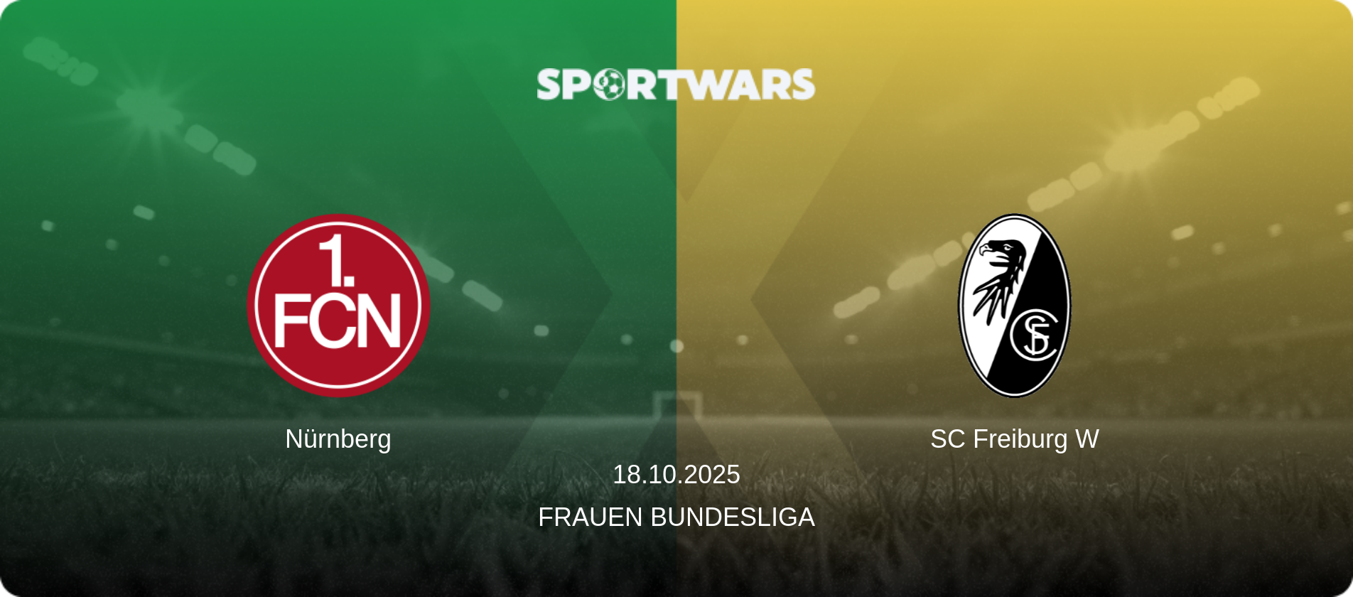 Nürnberg — SC Freiburg W, 18.10.2025 — Frauen Bundesliga (match preview)