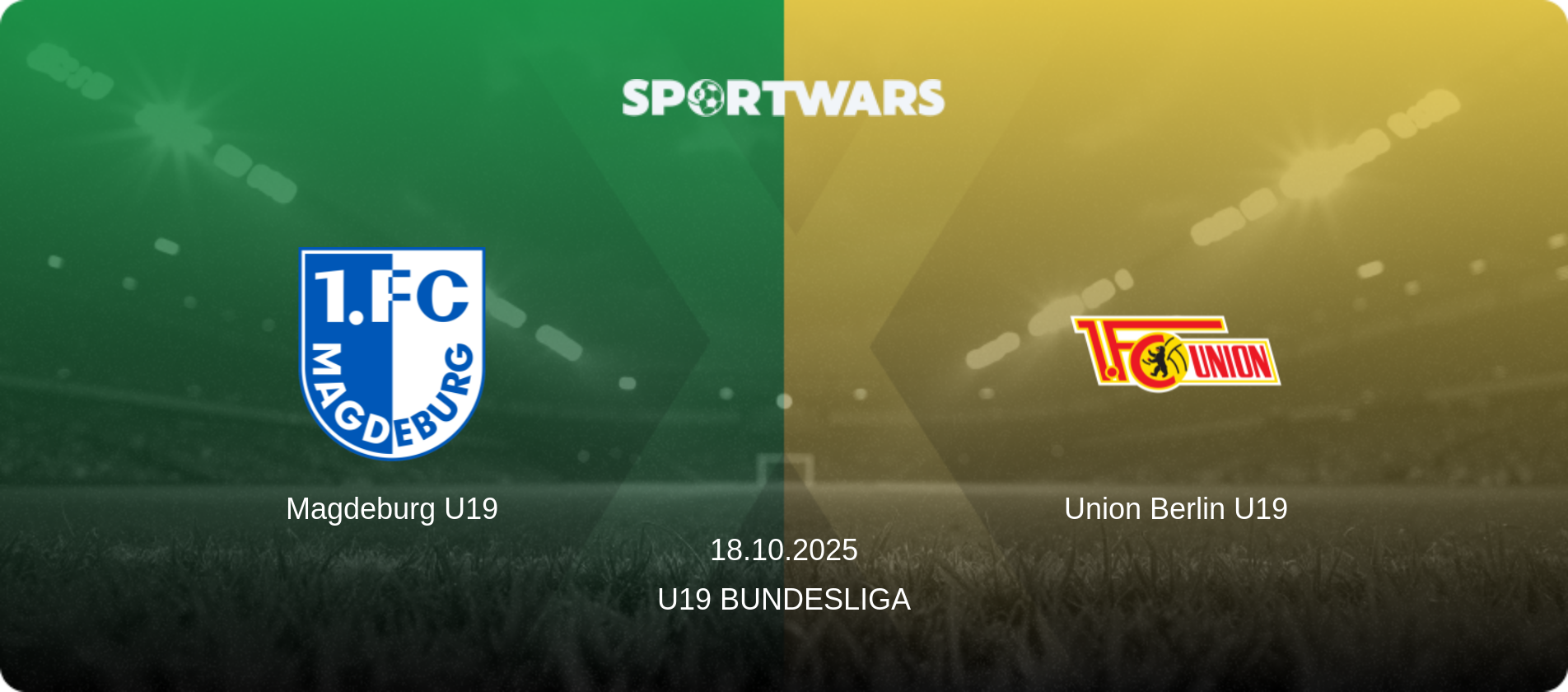 Magdeburg U19 — Union Berlin U19, 18.10.2025 — U19 Bundesliga (match preview)