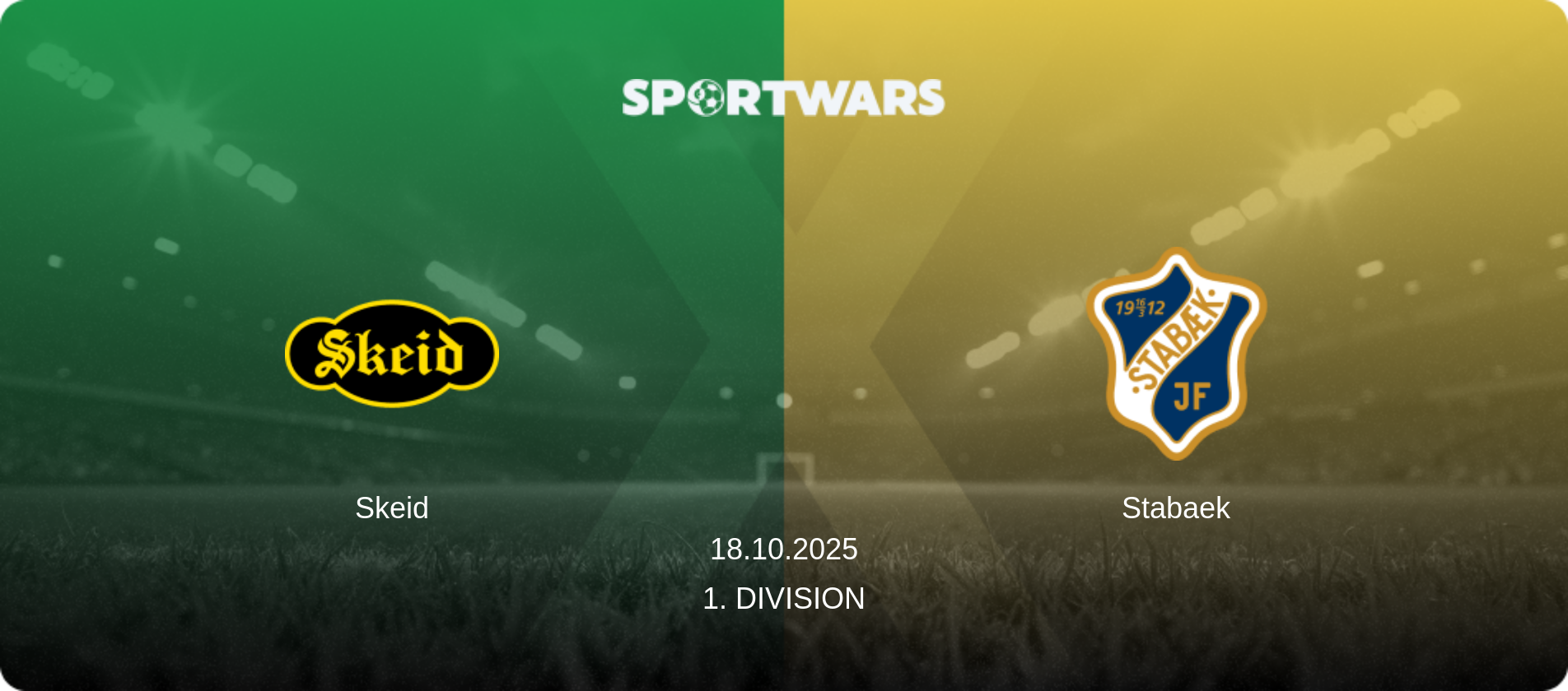 Skeid — Stabaek, 18.10.2025 — 1. Division (match preview)