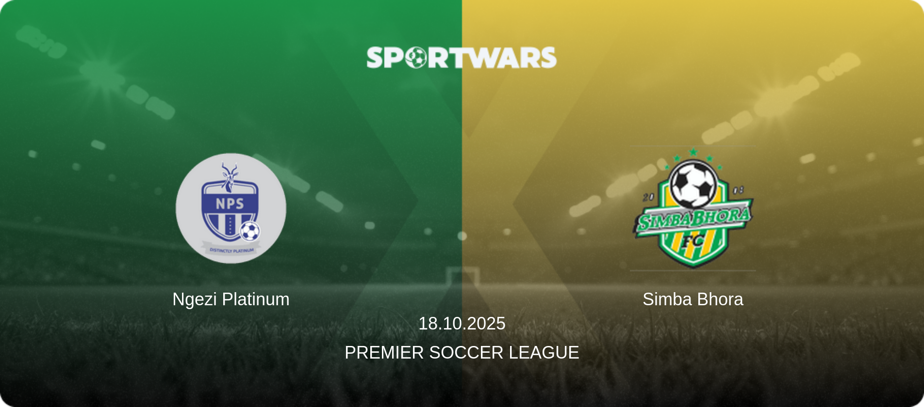 Ngezi Platinum — Simba Bhora, 18.10.2025 — Premier Soccer League (match preview)