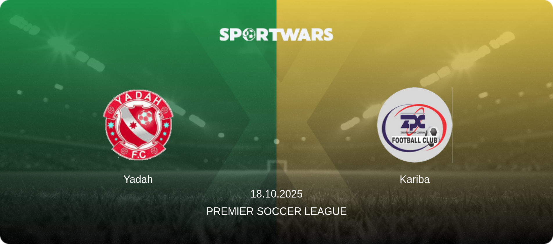 Yadah — Kariba, 18.10.2025 — Premier Soccer League (match preview)