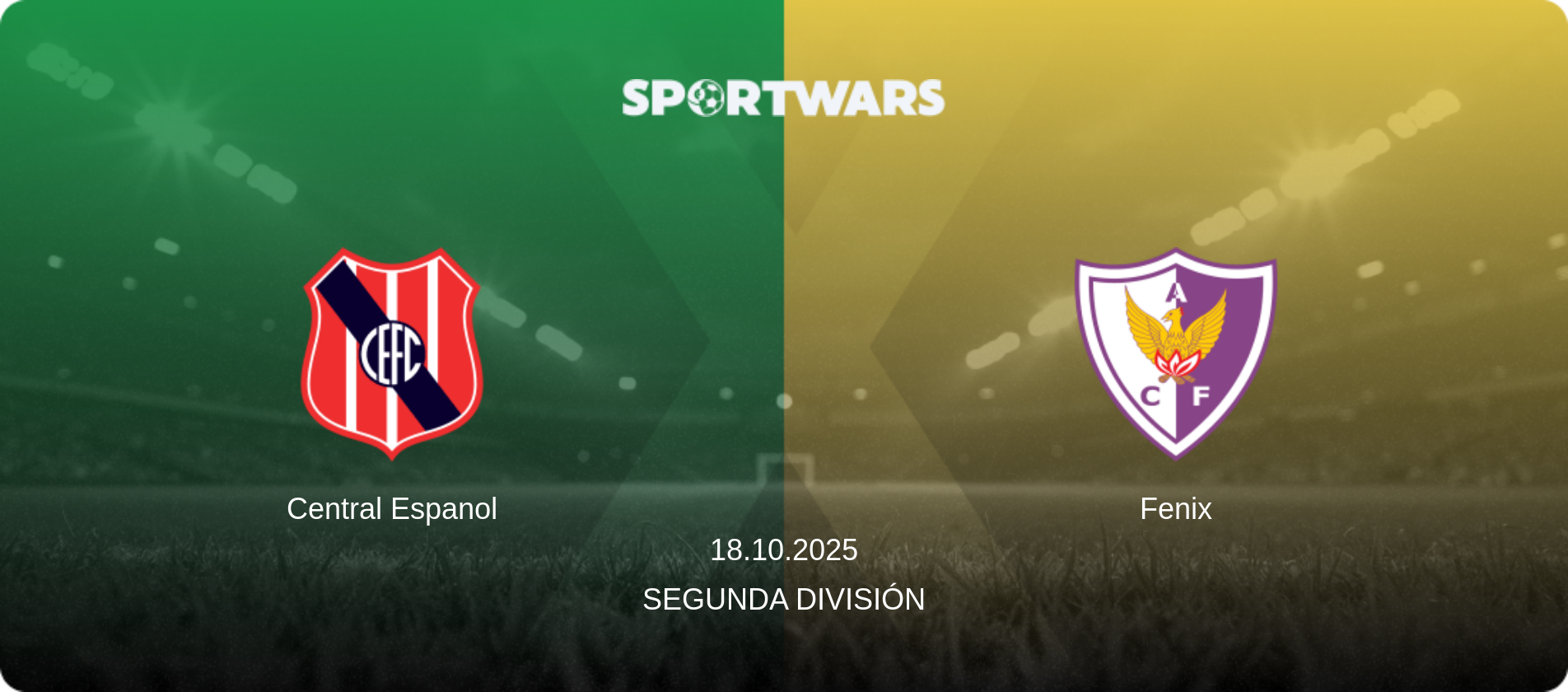 Central Espanol — Fenix, 18.10.2025 — Segunda División (match preview)