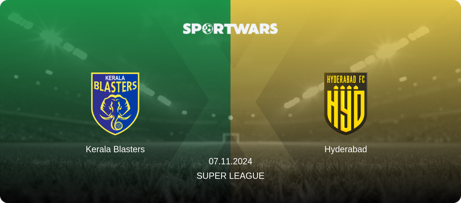 Kerala Blasters — Hyderabad, 07.11.2024 — Super League (match preview)
