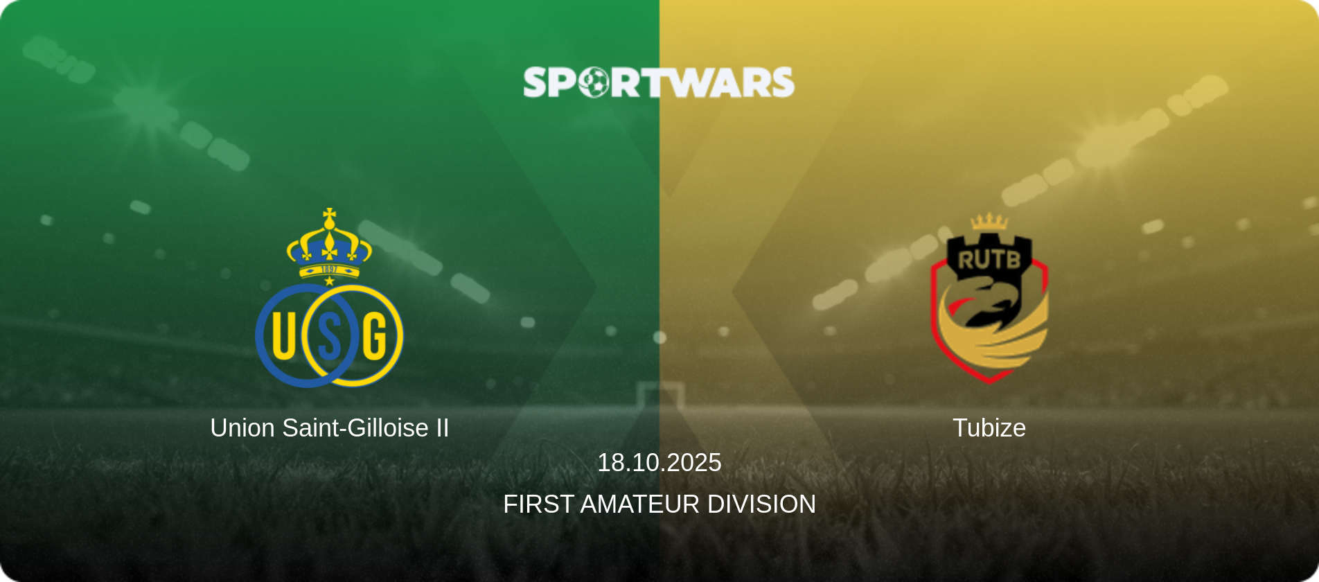 Union Saint-Gilloise II — Tubize, 18.10.2025 — First Amateur Division (match preview)