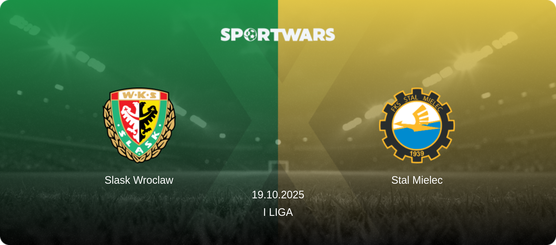 Slask Wroclaw — Stal Mielec, 19.10.2025 — I Liga (match preview)