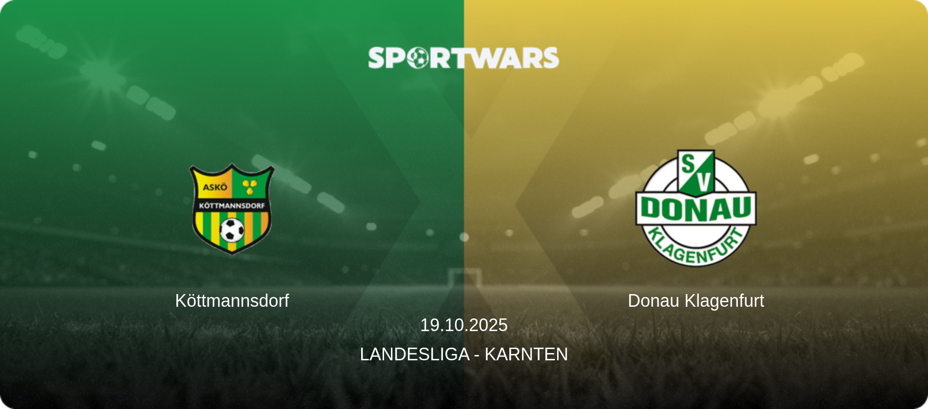 Köttmannsdorf — Donau Klagenfurt, 19.10.2025 — Landesliga - Karnten (match preview)