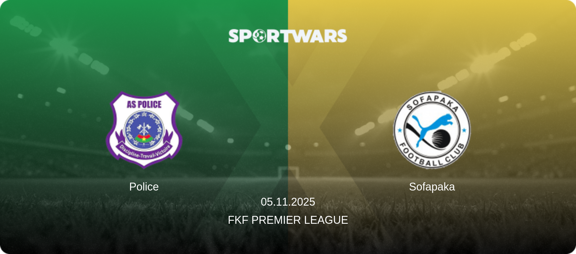 Police — Sofapaka, 05.11.2025 — FKF Premier League (match preview)
