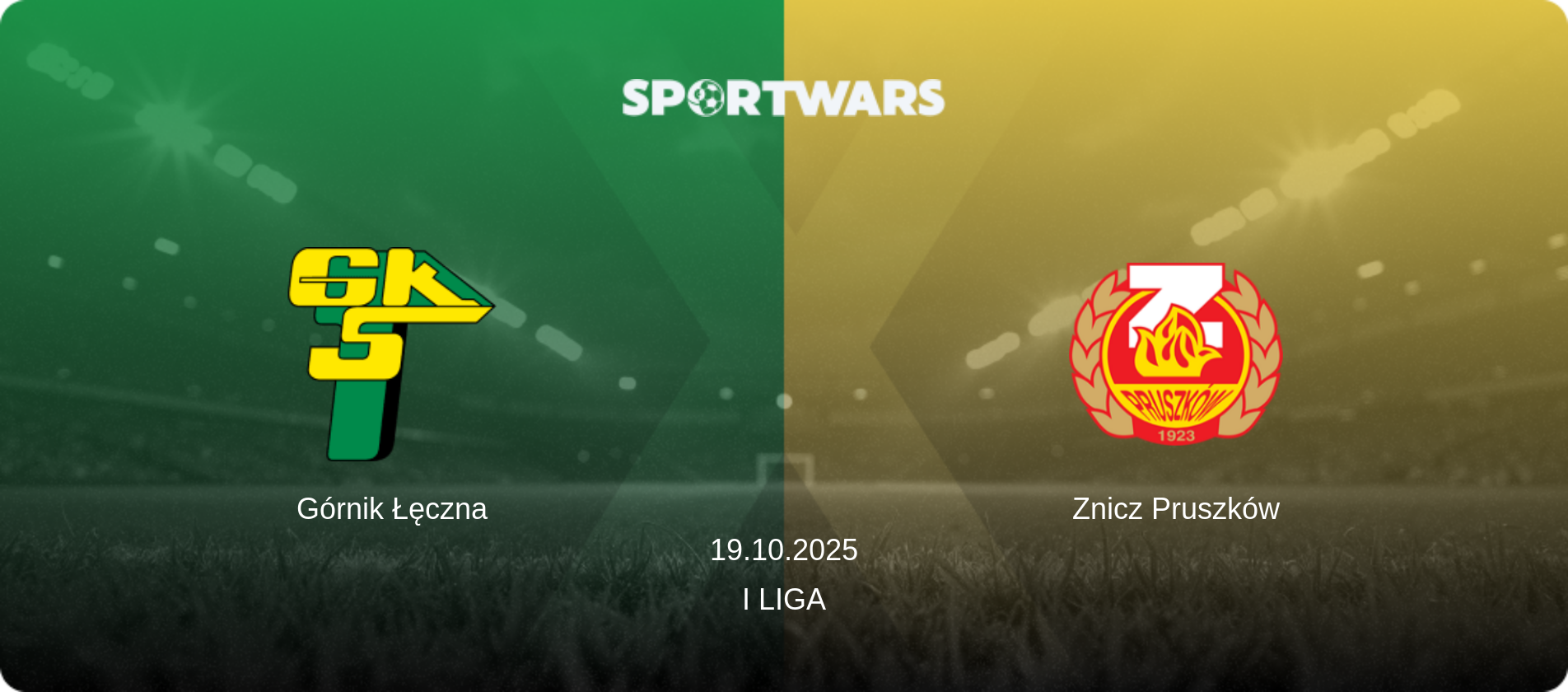 Górnik Łęczna — Znicz Pruszków, 19.10.2025 — I Liga (match preview)