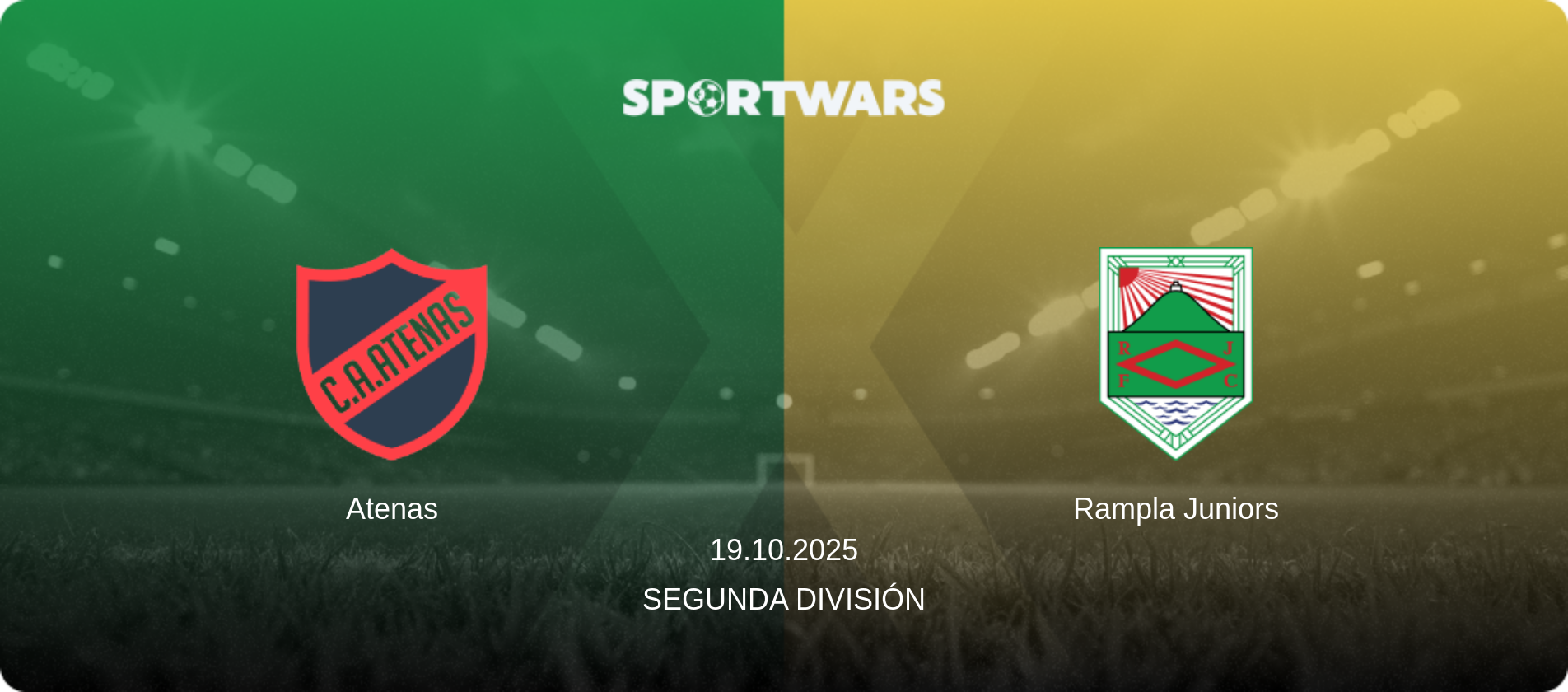 Atenas — Rampla Juniors, 19.10.2025 — Segunda División (match preview)