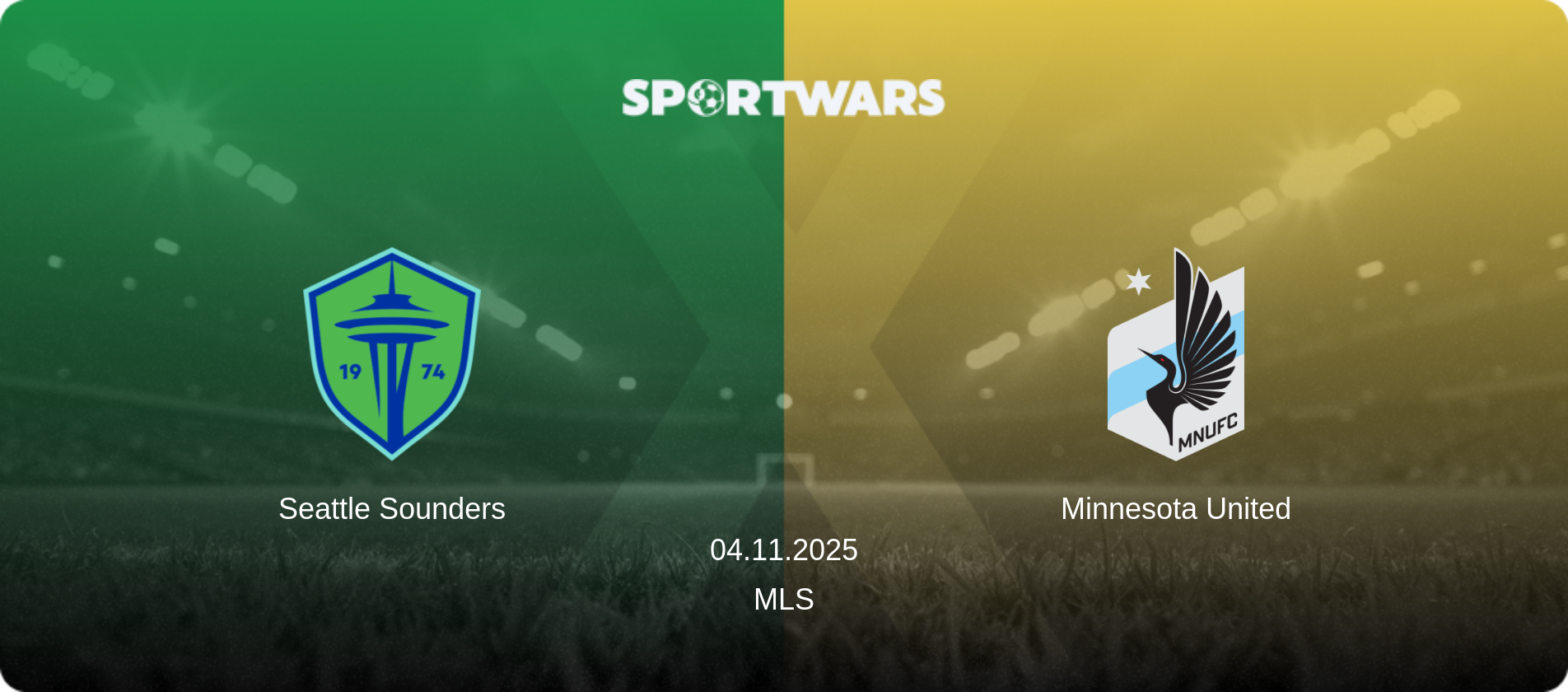 Seattle Sounders — Minnesota United, 04.11.2025 — MLS (match preview)