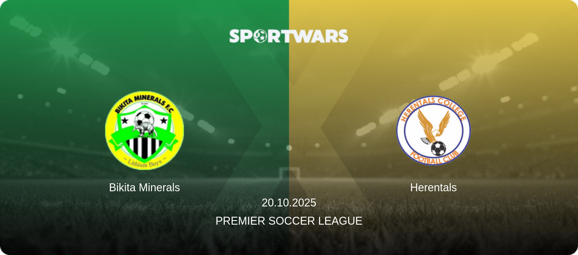 Bikita Minerals — Herentals, 20.10.2025 — Premier Soccer League (match preview)