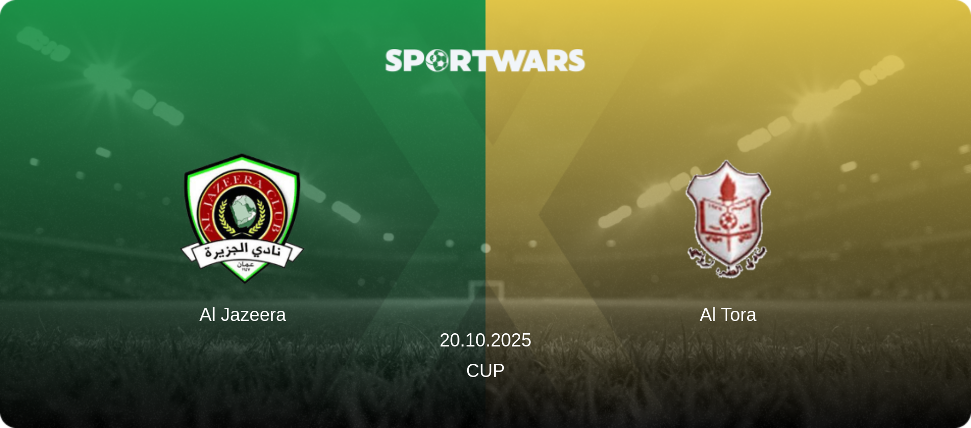 Al Jazeera — Al Tora, 20.10.2025 — Cup (match preview)