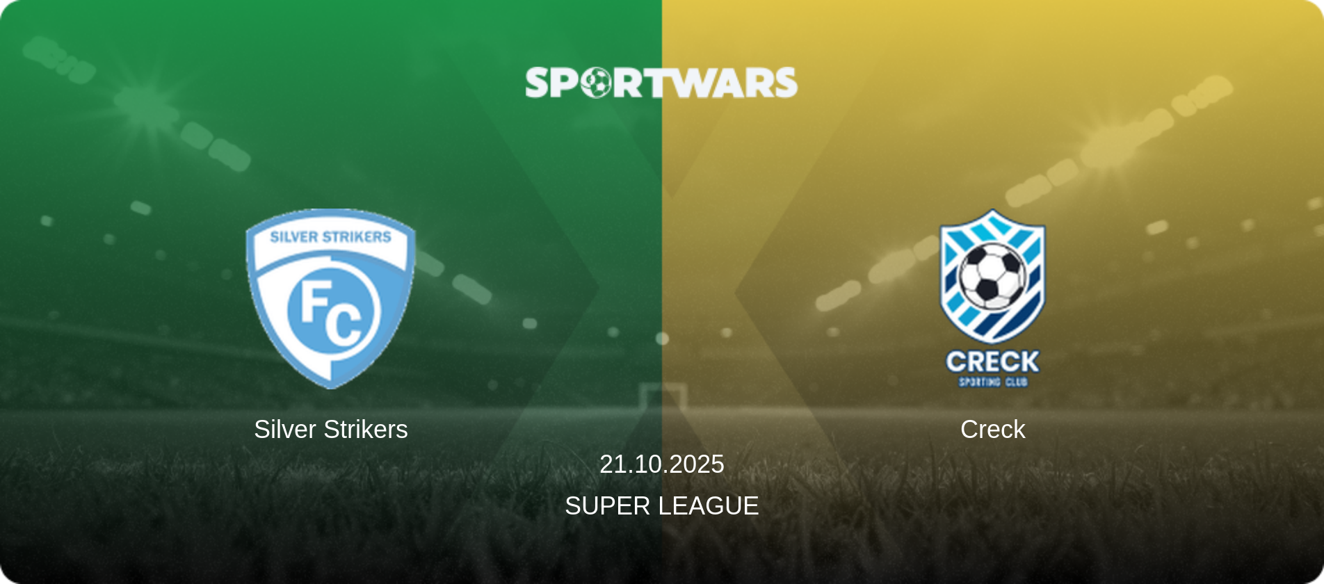 Silver Strikers — Creck, 21.10.2025 — Super League (match preview)
