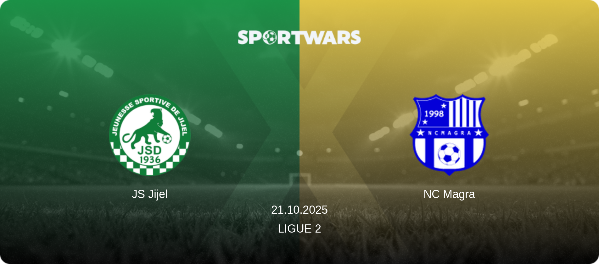 JS Jijel — NC Magra, 21.10.2025 — Ligue 2 (match preview)