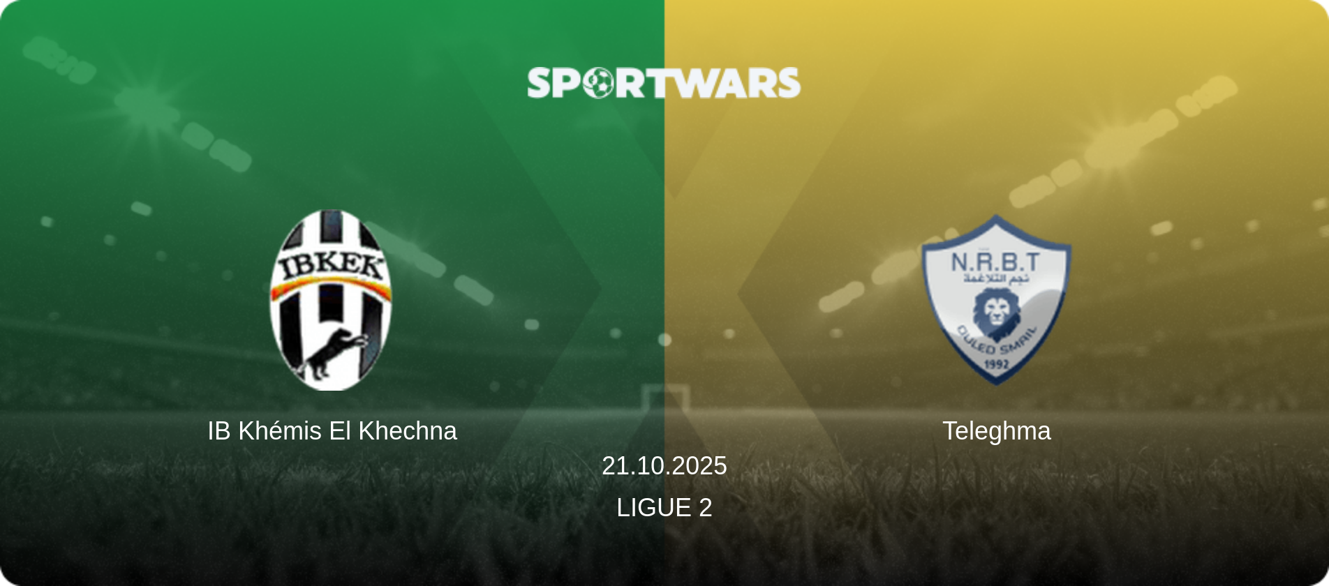 IB Khémis El Khechna — Teleghma, 21.10.2025 — Ligue 2 (match preview)
