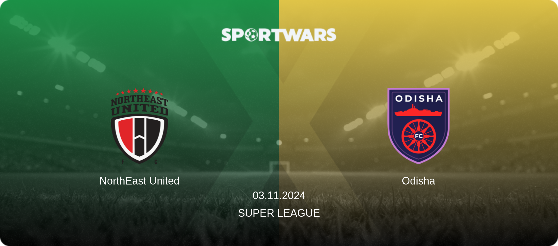 NorthEast United — Odisha, 03.11.2024 — Super League (match preview)