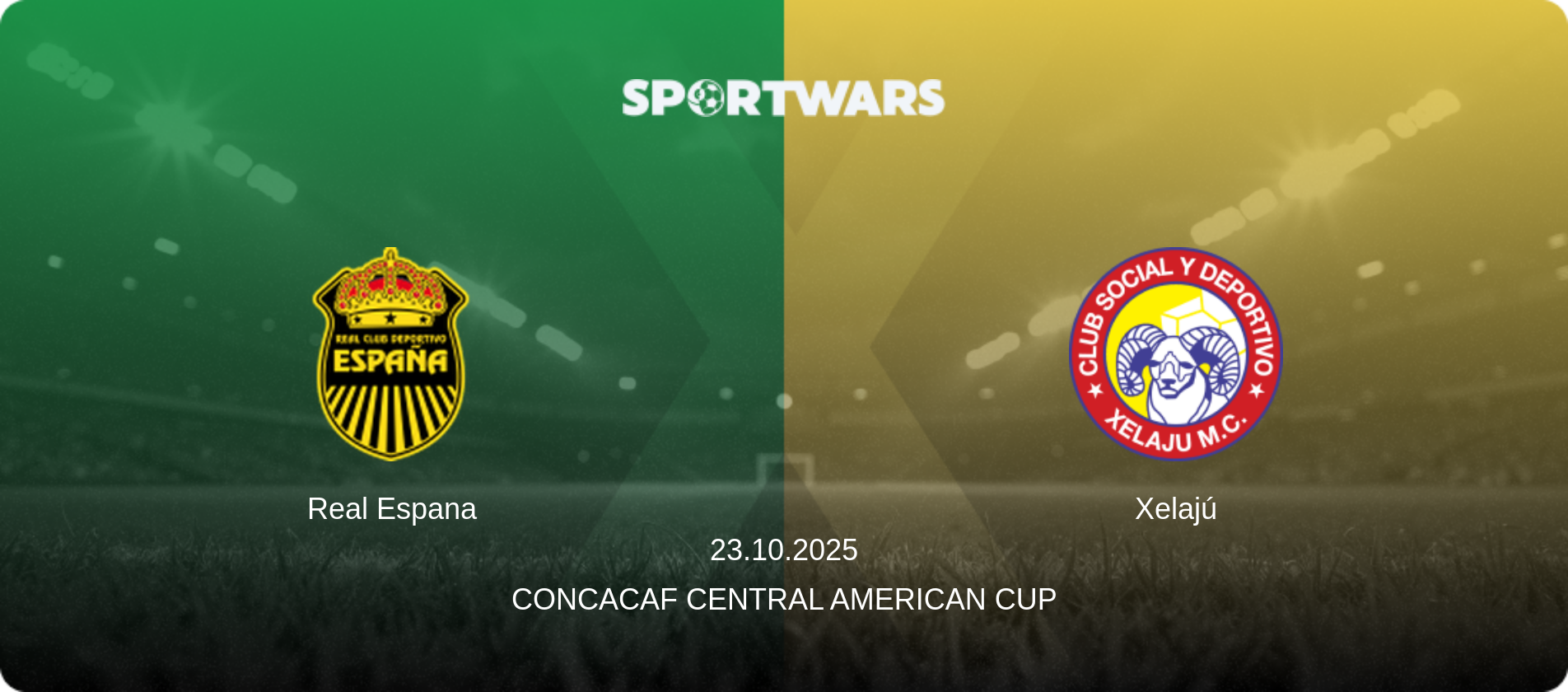 Real Espana — Xelajú, 23.10.2025 — Concacaf Central American Cup (match preview)