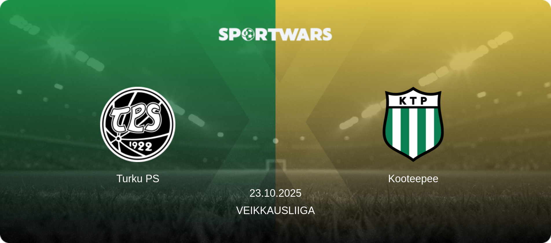 Turku PS — Kooteepee, 23.10.2025 — Veikkausliiga (match preview)