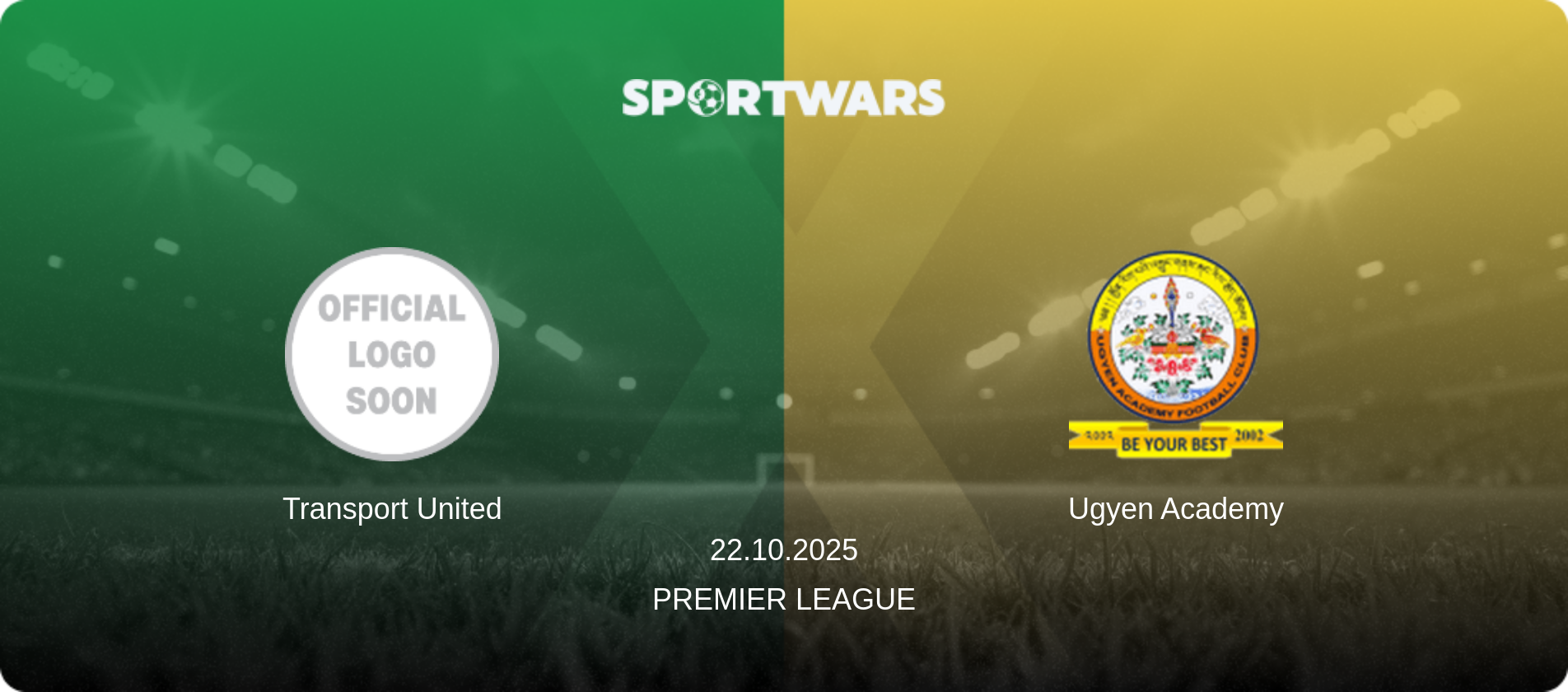 Transport United — Ugyen Academy, 22.10.2025 — Premier League (match preview)