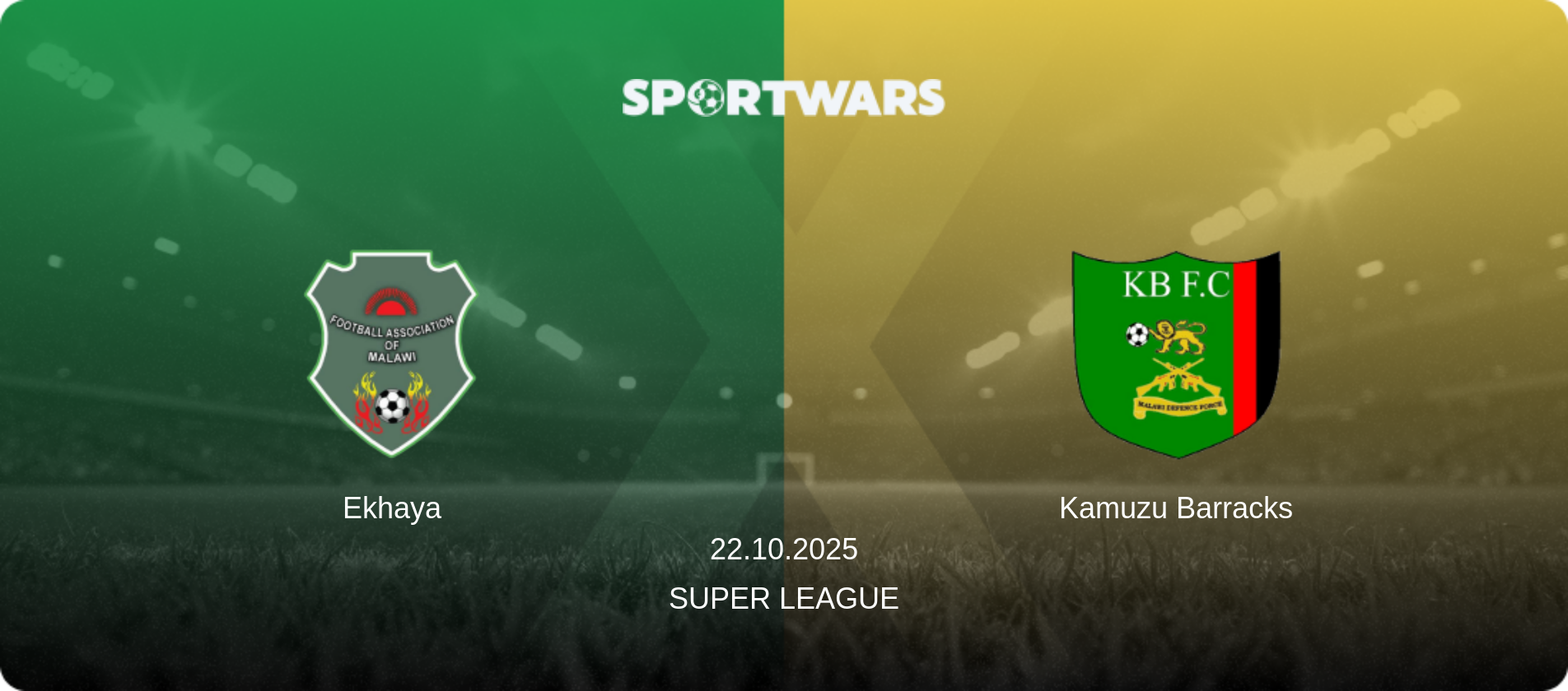 Ekhaya — Kamuzu Barracks, 22.10.2025 — Super League (match preview)
