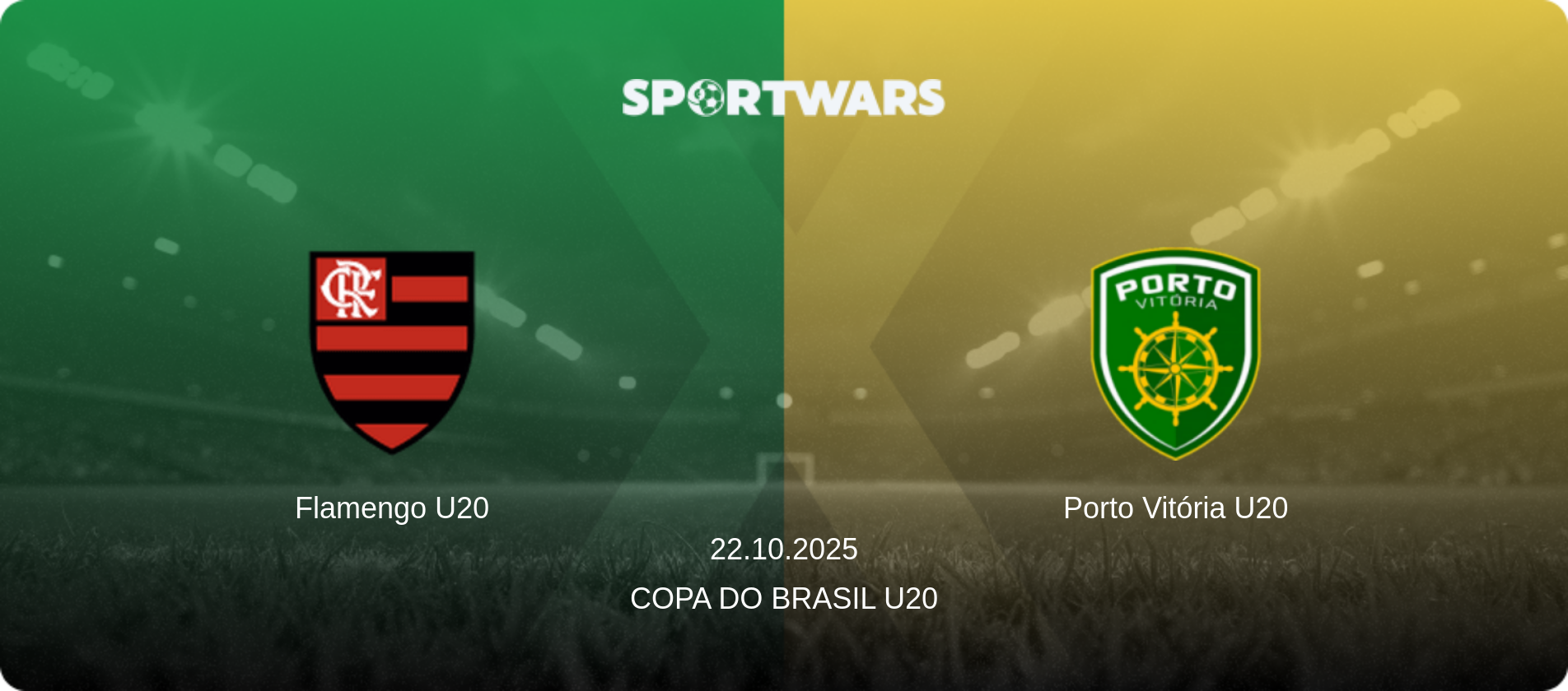 Flamengo U20 — Porto Vitória U20, 22.10.2025 — Copa do Brasil U20 (match preview)