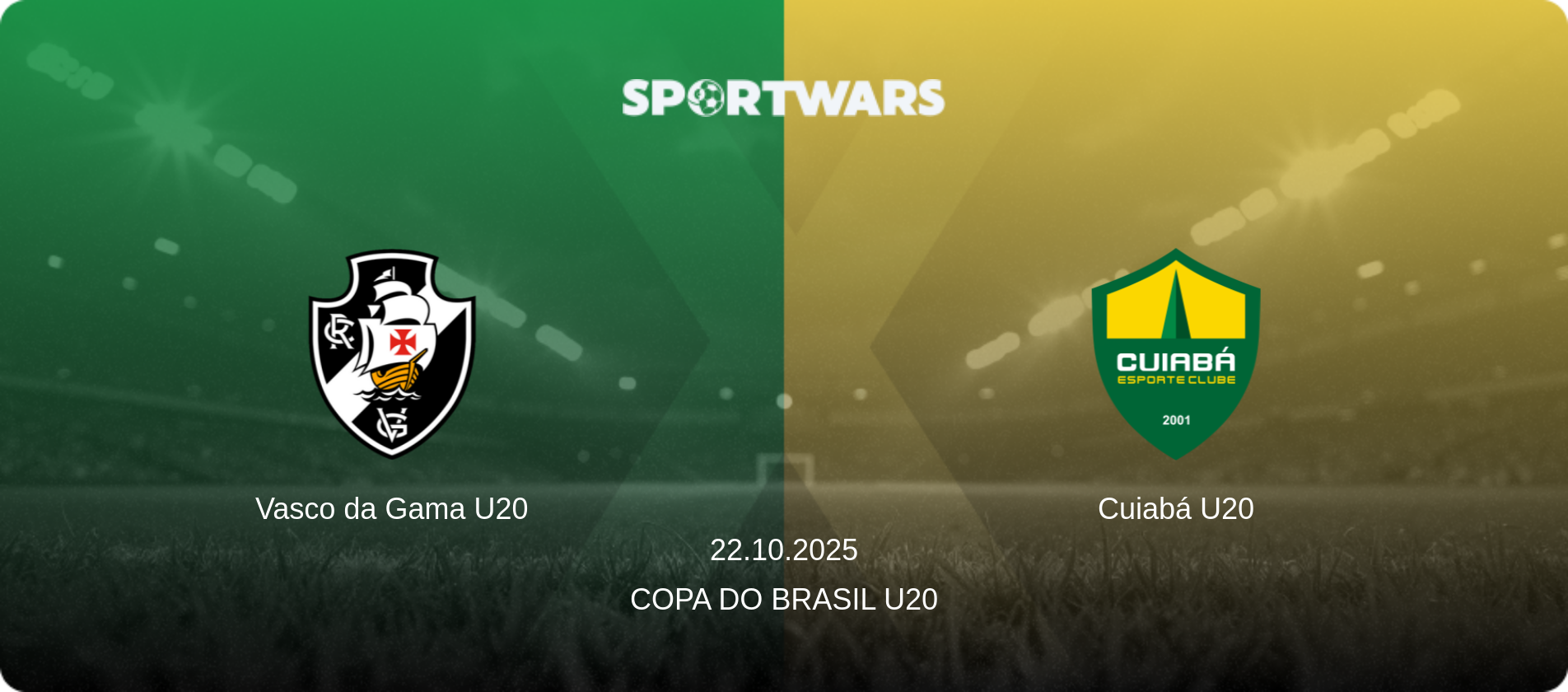 Vasco da Gama U20 — Cuiabá U20, 22.10.2025 — Copa do Brasil U20 (match preview)