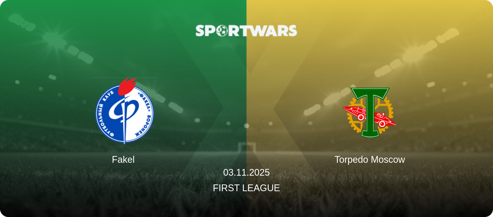 Fakel — Torpedo Moscow, 03.11.2025 — First League (match preview)