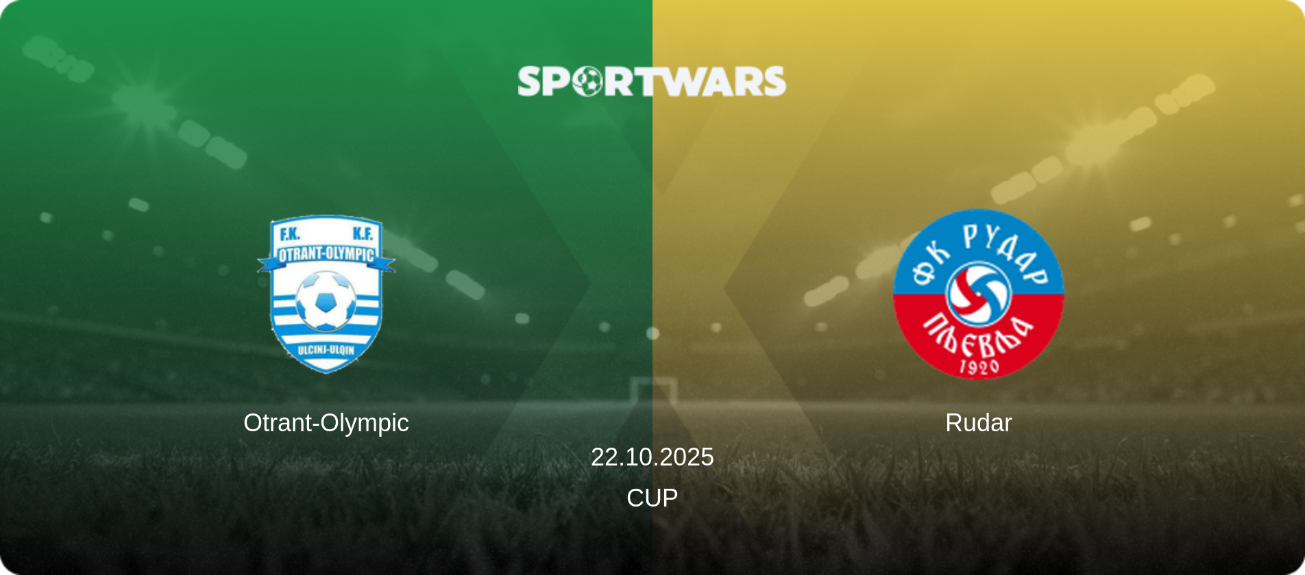 Otrant-Olympic — Rudar, 22.10.2025 — Cup (match preview)