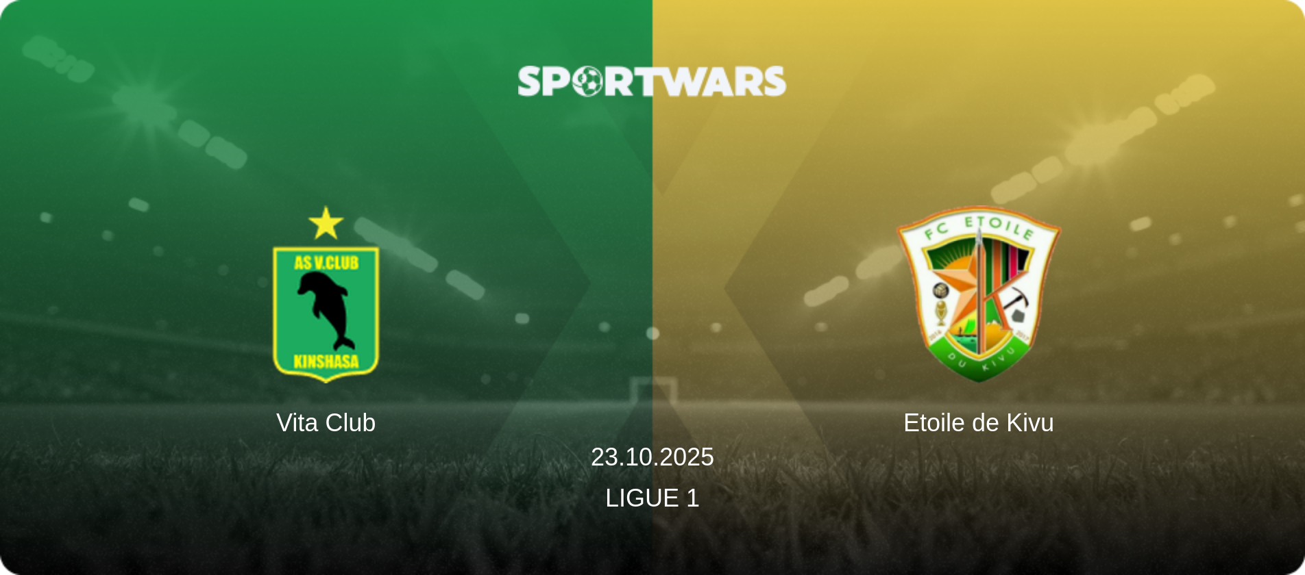 Vita Club — Etoile de Kivu, 23.10.2025 — Ligue 1 (match preview)