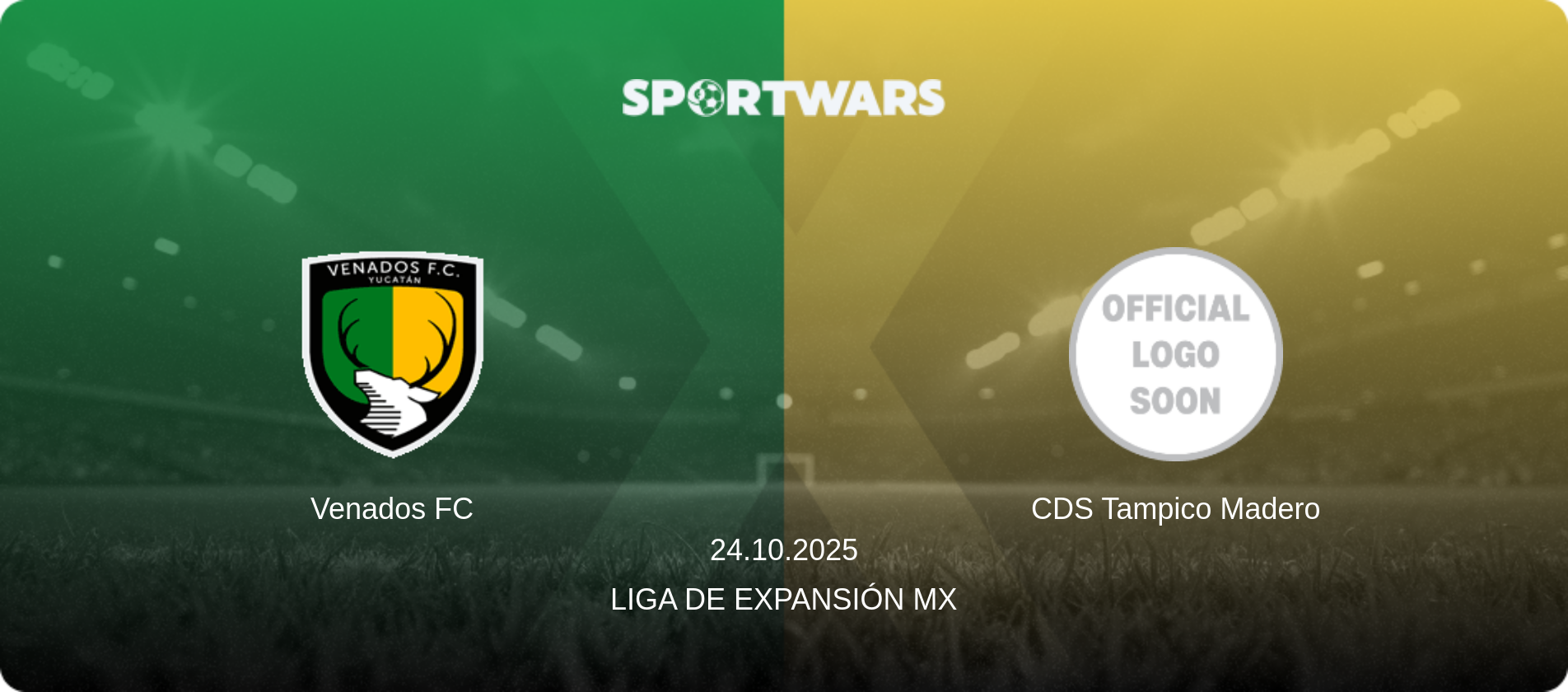 Venados FC — CDS Tampico Madero, 24.10.2025 — Liga de Expansión MX (match preview)