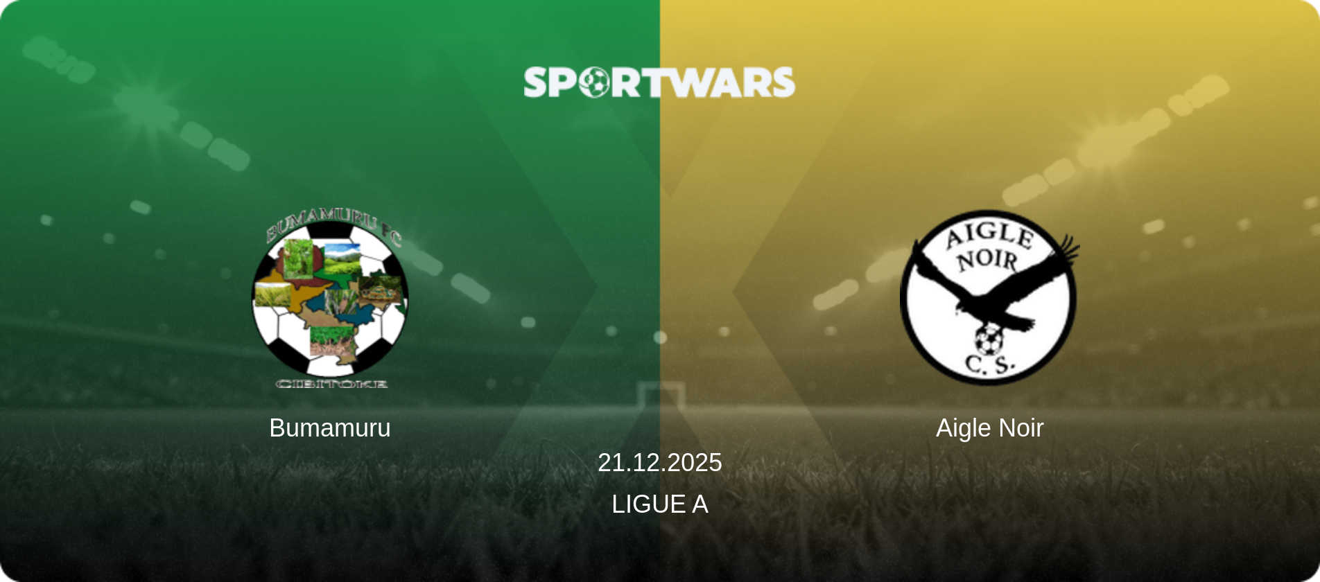 Bumamuru — Aigle Noir, 21.12.2025 — Ligue A (match preview)