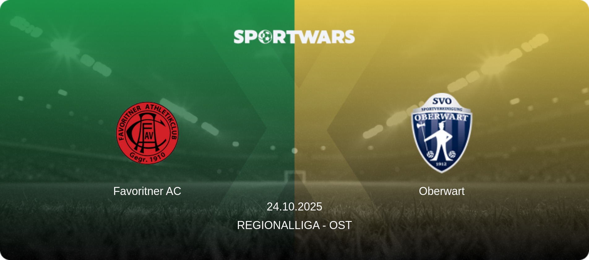 Favoritner AC — Oberwart, 24.10.2025 — Regionalliga - Ost (match preview)