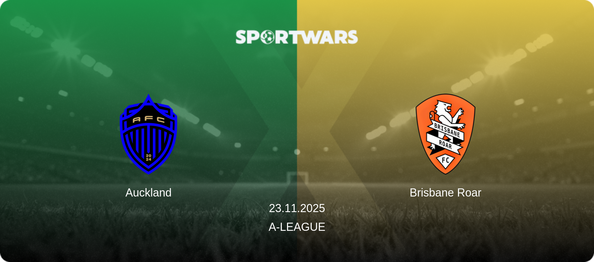 Auckland — Brisbane Roar, 23.11.2025 — A-League (match preview)