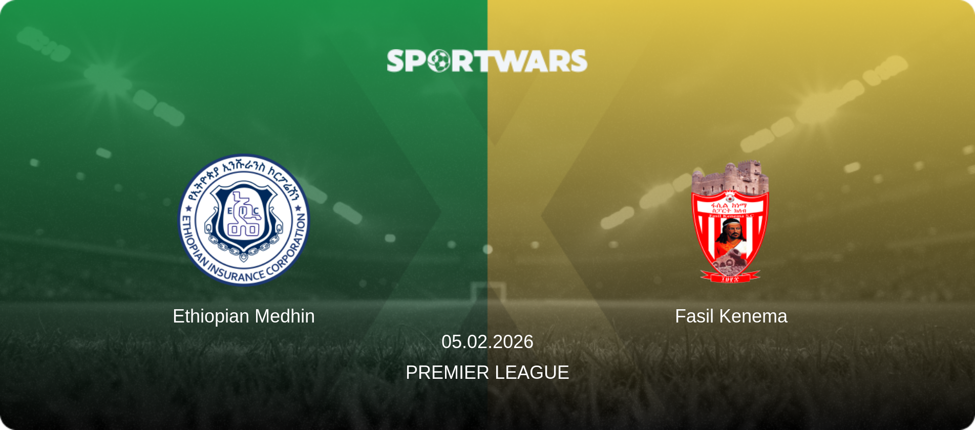 Ethiopian Medhin — Fasil Kenema, 05.02.2026 — Premier League (match preview)