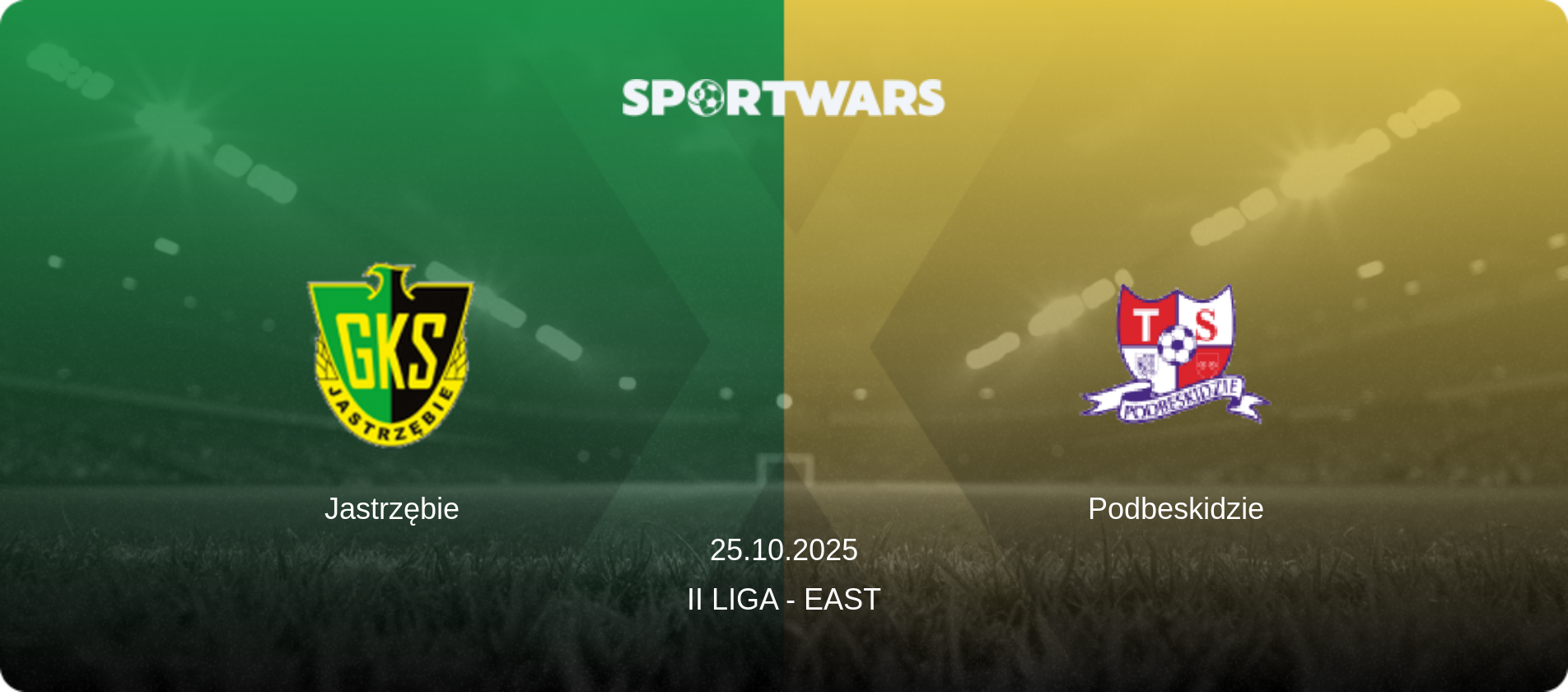 Jastrzębie — Podbeskidzie, 25.10.2025 — II Liga - East (match preview)