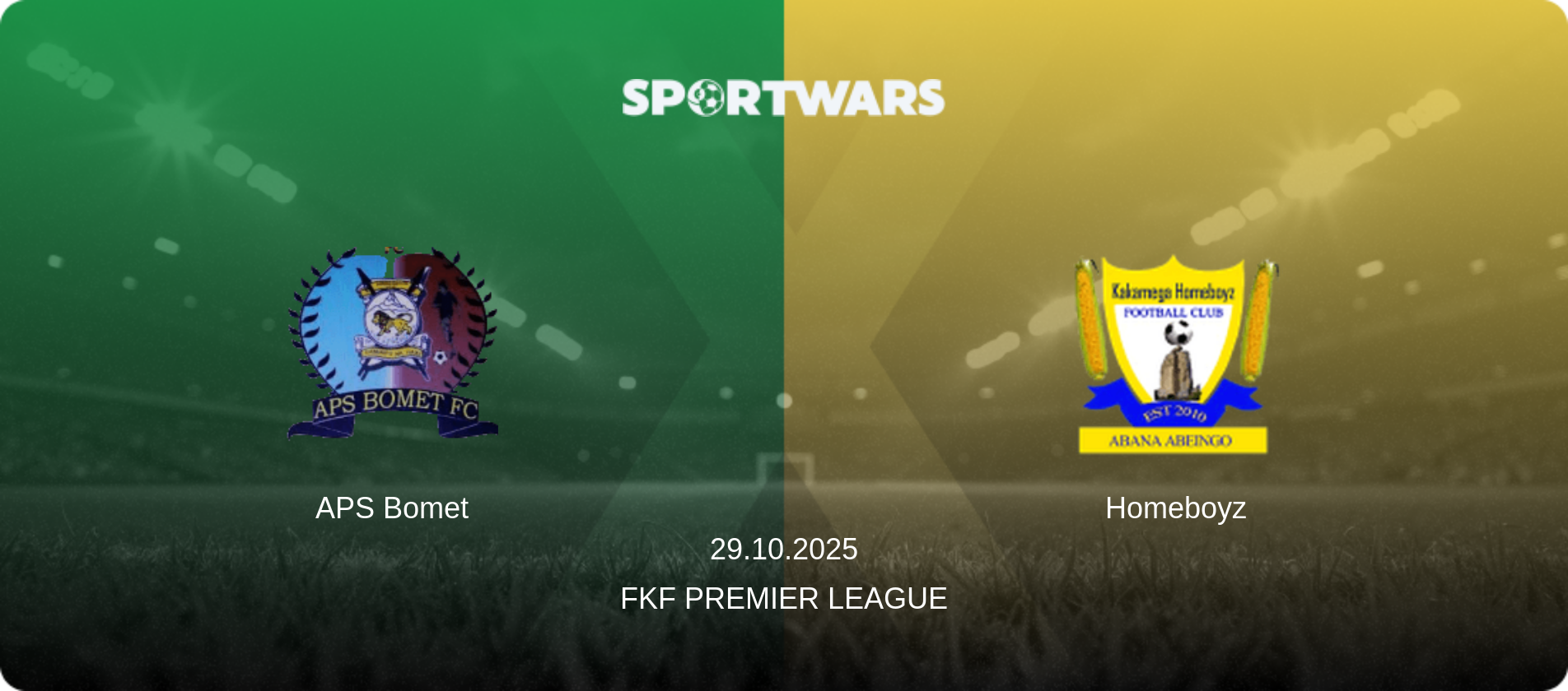 APS Bomet — Homeboyz, 29.10.2025 — FKF Premier League (match preview)