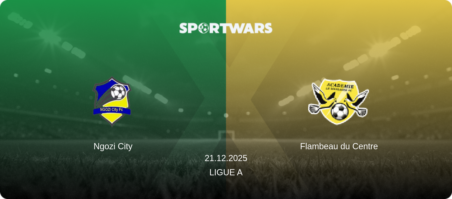 Ngozi City — Flambeau du Centre, 21.12.2025 — Ligue A (match preview)