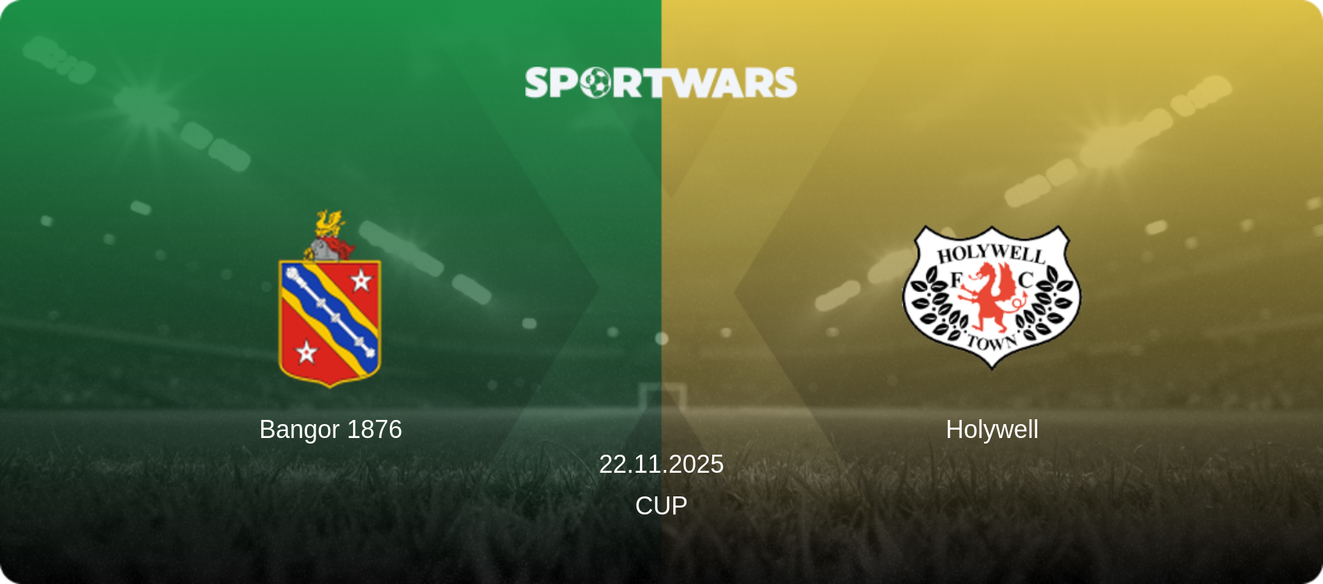 Bangor 1876 — Holywell, 22.11.2025 — Cup (match preview)