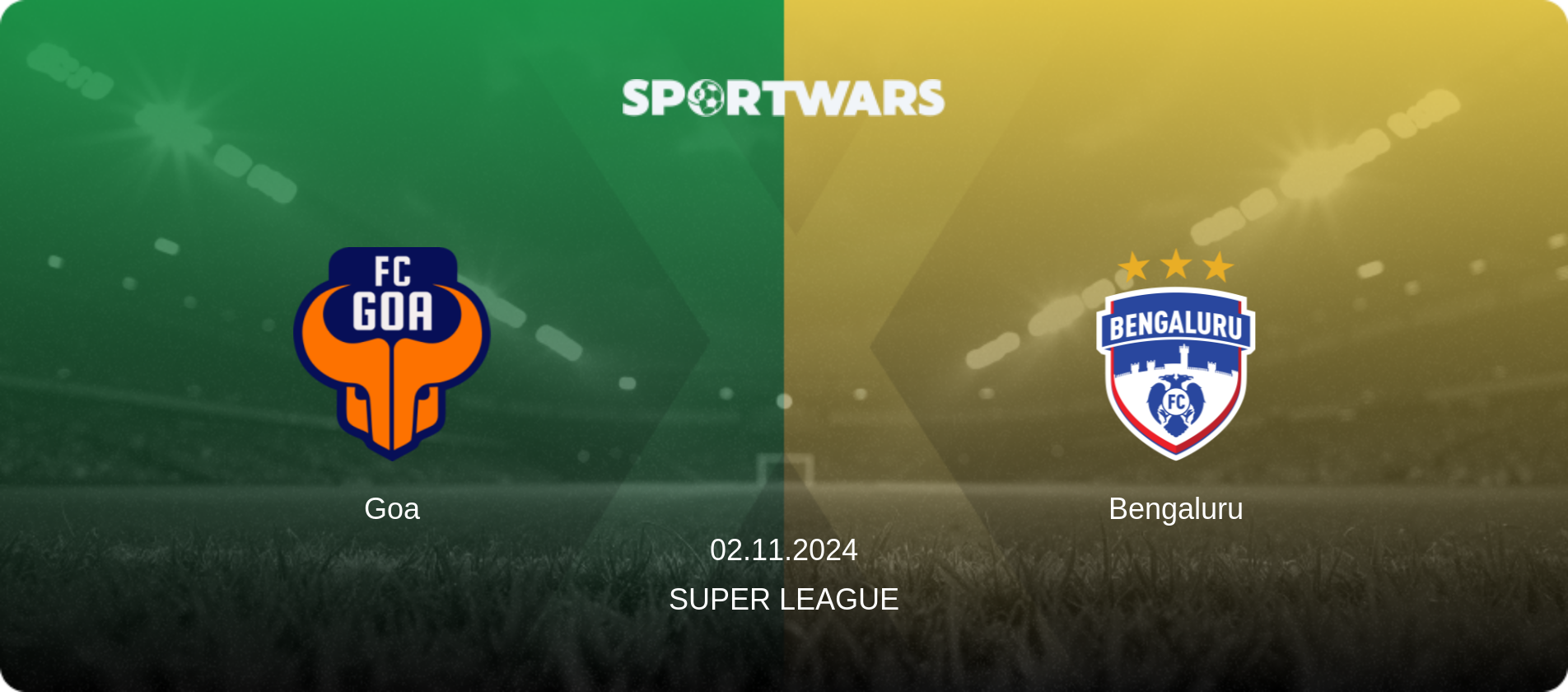 Goa — Bengaluru, 02.11.2024 — Super League (match preview)