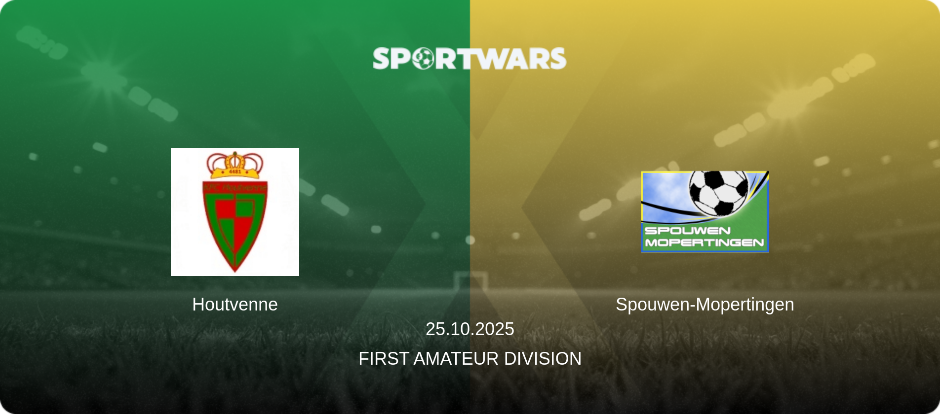 Houtvenne — Spouwen-Mopertingen, 25.10.2025 — First Amateur Division (match preview)