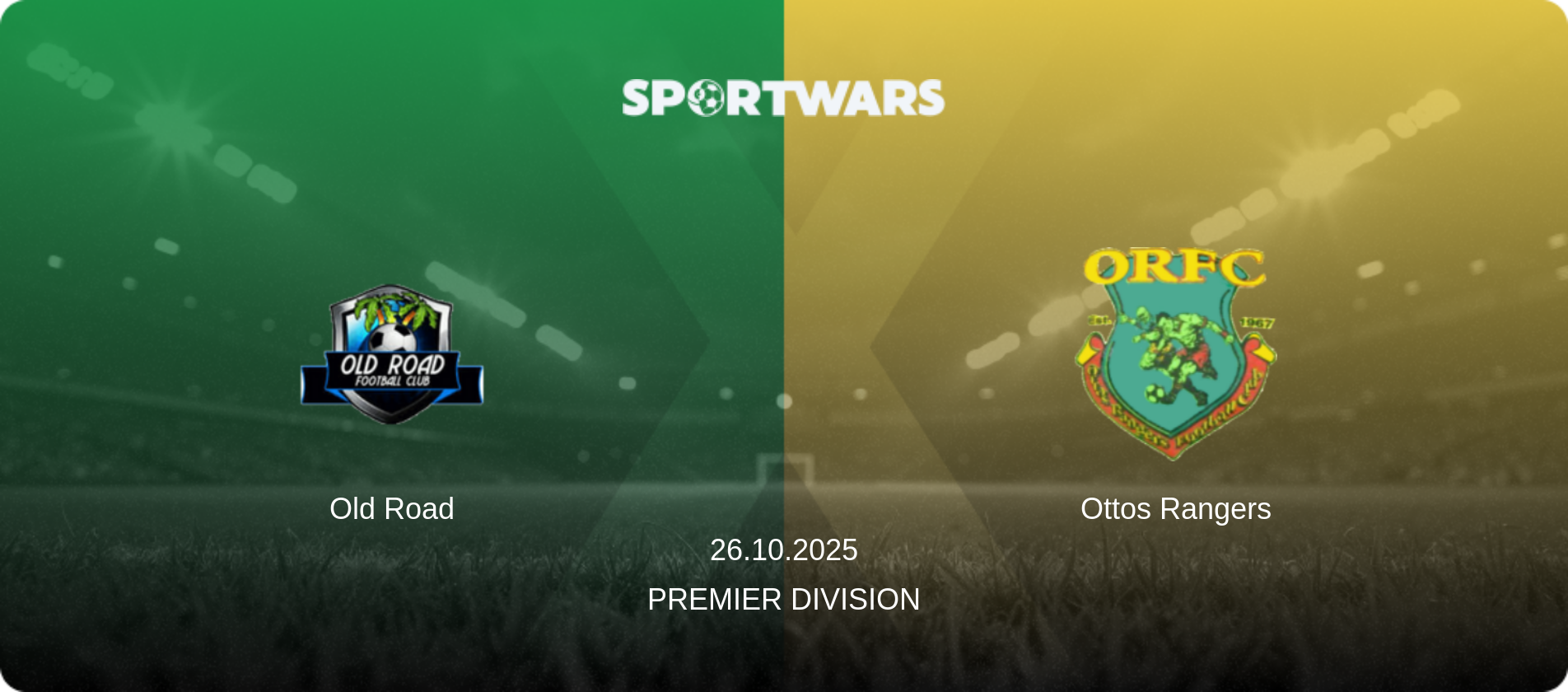 Old Road — Ottos Rangers, 26.10.2025 — Premier Division (match preview)
