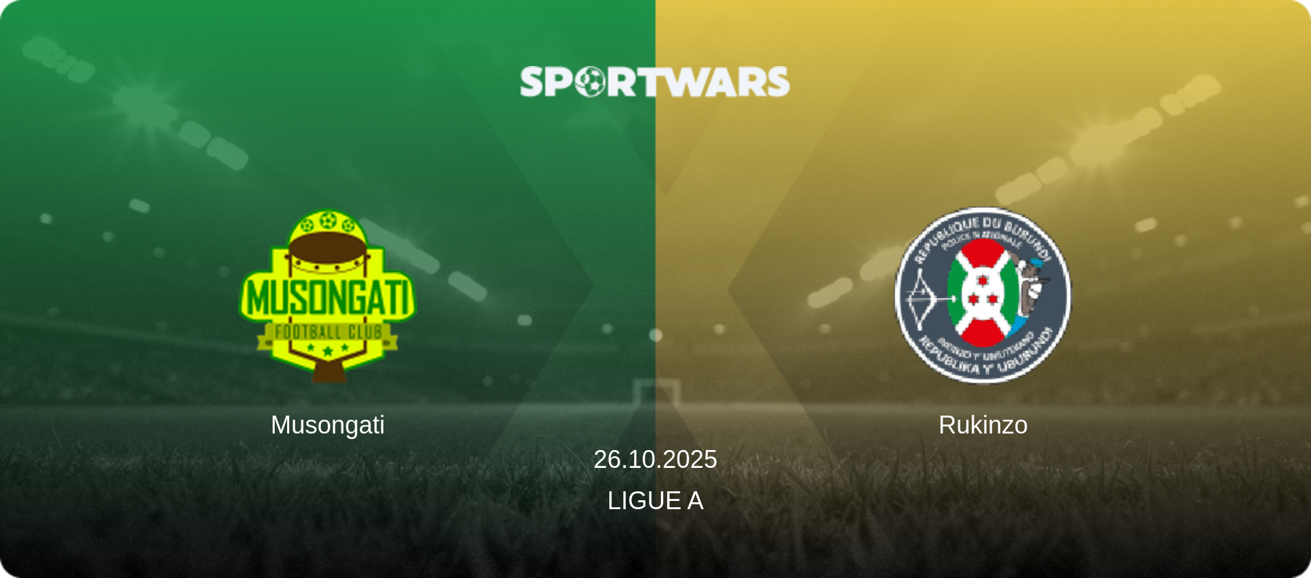 Musongati — Rukinzo, 26.10.2025 — Ligue A (match preview)