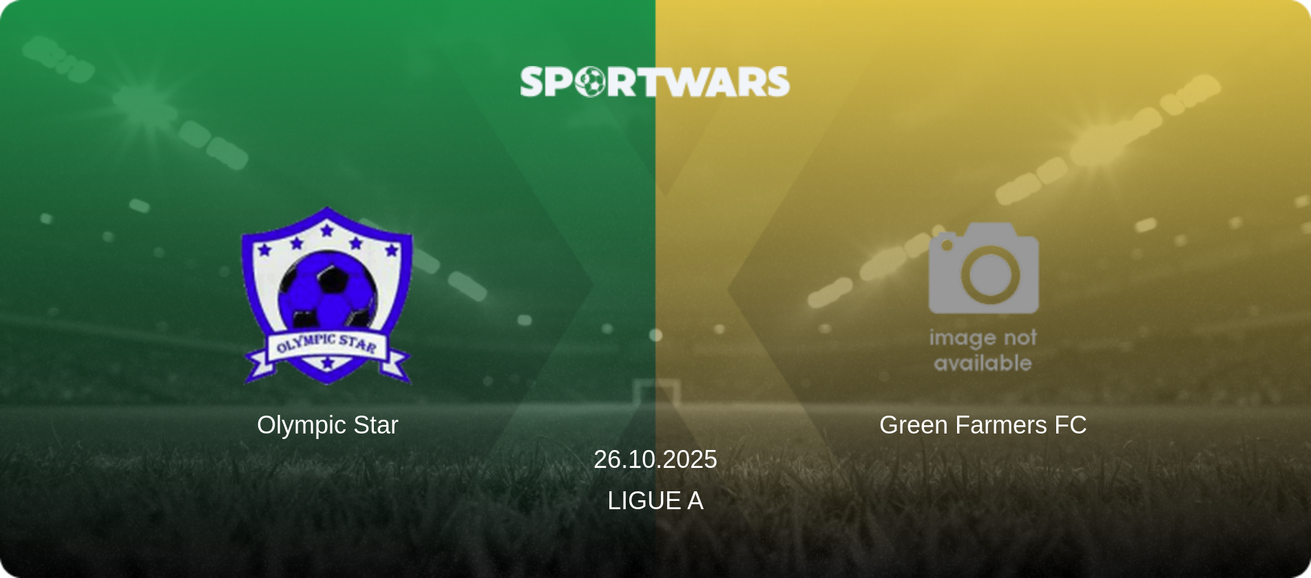 Olympic Star — Green Farmers FC, 26.10.2025 — Ligue A (match preview)