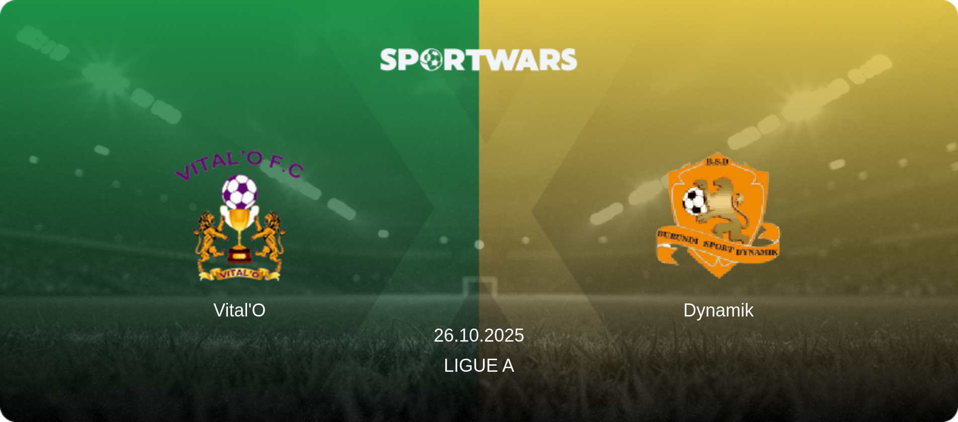 Vital'O — Dynamik, 26.10.2025 — Ligue A (match preview)