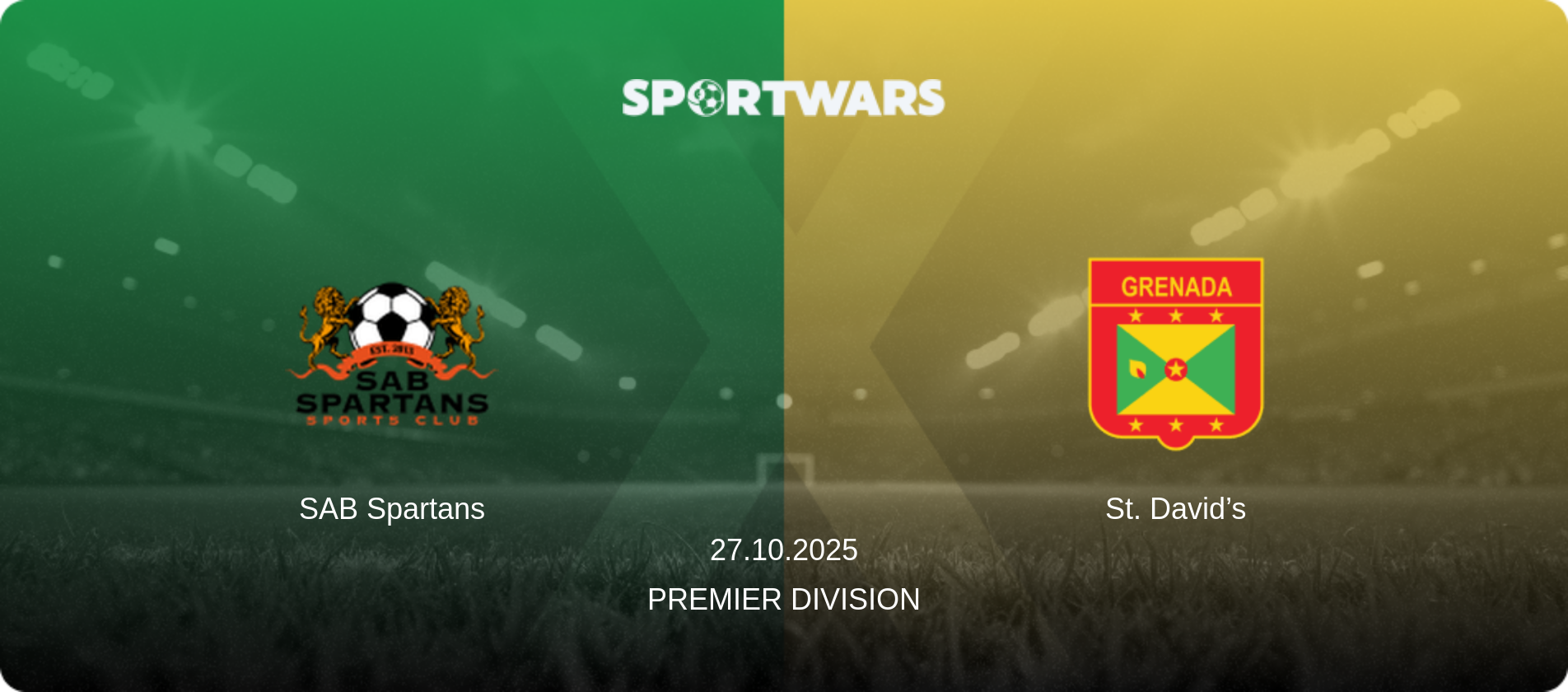 SAB Spartans — St. David’s, 27.10.2025 — Premier Division (match preview)