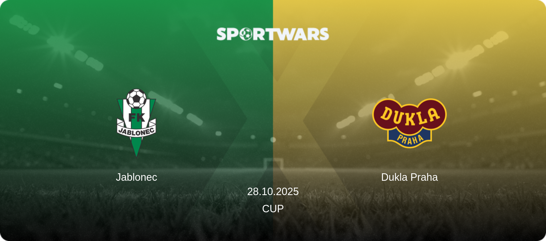 Jablonec — Dukla Praha, 28.10.2025 — Cup (match preview)