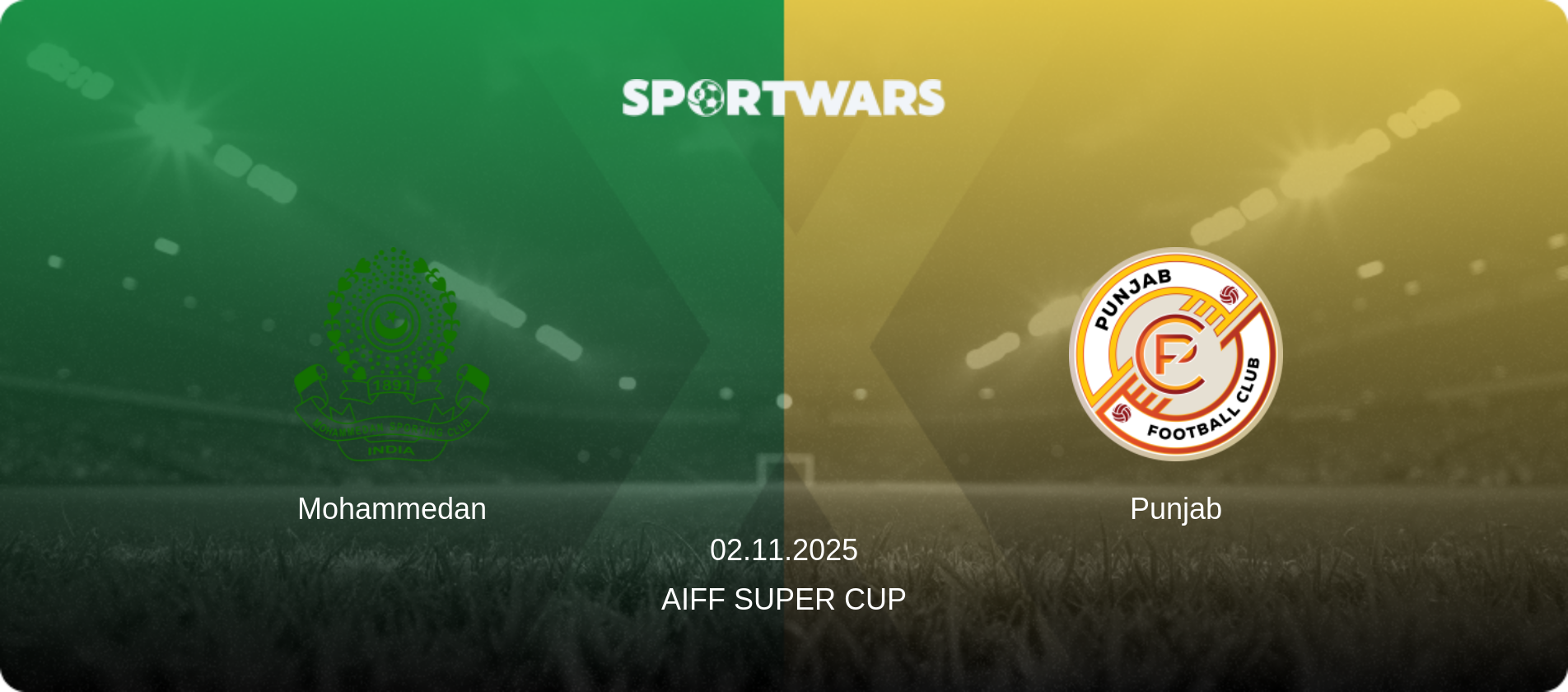 Mohammedan — Punjab, 02.11.2025 — AIFF Super Cup (match preview)