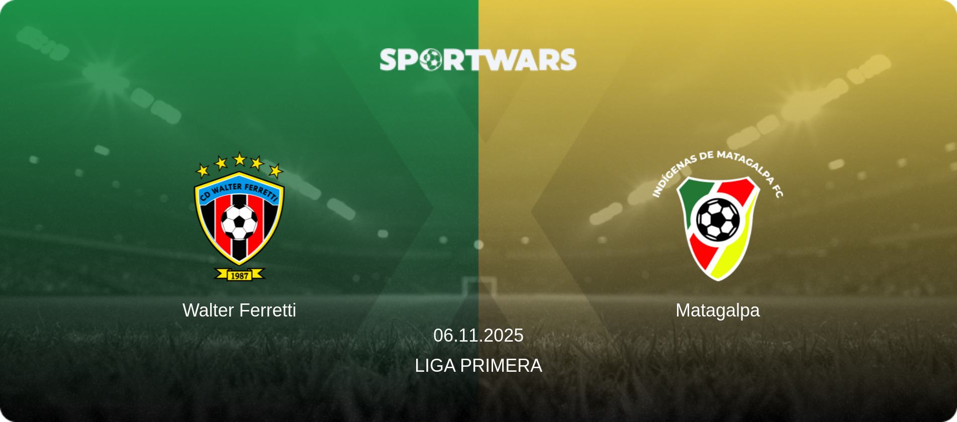 Walter Ferretti — Matagalpa, 06.11.2025 — Liga Primera (match preview)
