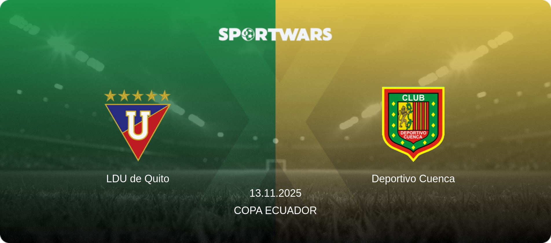 LDU de Quito — Deportivo Cuenca, 13.11.2025 — Copa Ecuador (match preview)