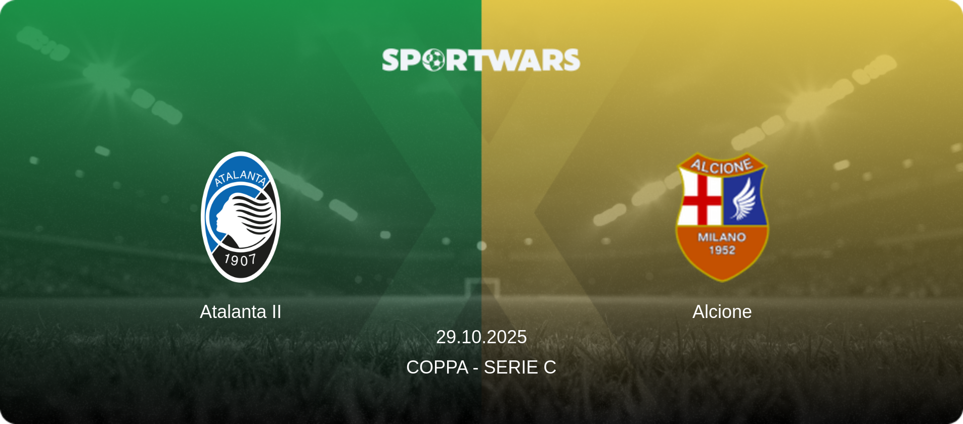 Atalanta II — Alcione, 29.10.2025 — Coppa - Serie C (match preview)